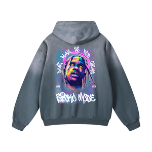SICKO Oversized Hoodie Grey